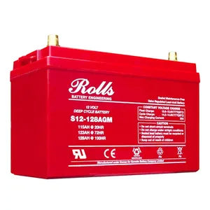 ROLLS S12-128AGM DEEP CYCLE SERIES 12 VOLT BATTERY