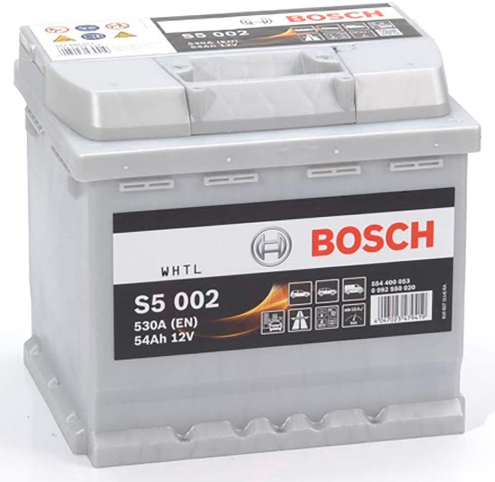 S5 002 BOSCH CAR BATTERY 12V 54AH TYPE 012 (CCA 530amps) S5002-Powerland
