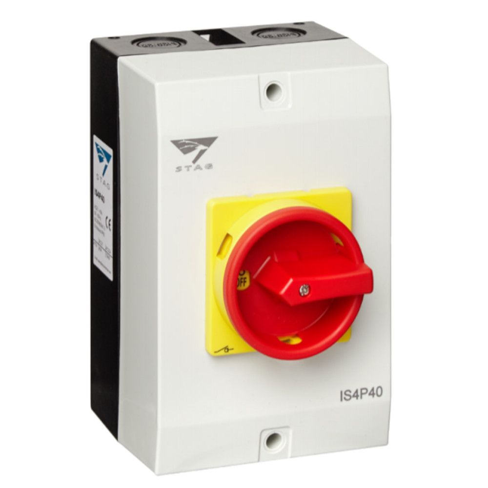 Ac Isolation Switch IMO Stag AC Isolator 4 Pole, 40 Amp – Powerland.co.uk