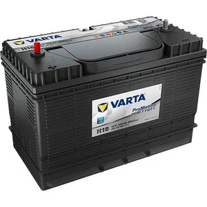 H16 VARTA BLACK PROMOTIVE COMMERCIAL BATTERY 12V 105AH - 605 103 080 - Powerland Renewable Energy