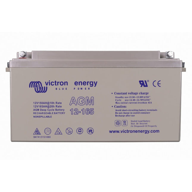 Victron Energy AGM Dual Purpose Battery 12V 165Ah – BAT412151084-Powerland
