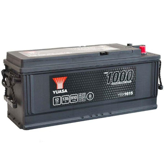 Yuasa YBX1615 12V 135Ah 910A Super Heavy Duty Commercial Vehicle Battery-Powerland