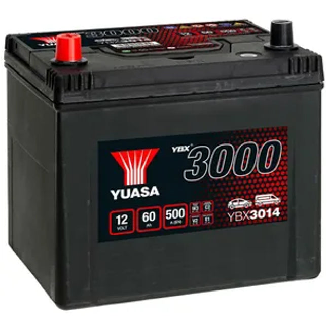 Ybx3014 Yuasa Smf Car Battery 12V 60Ah Battery