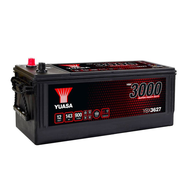 YBX3627 YUASA SUPER HEAVY DUTY BATTERY 627SHD-Powerland