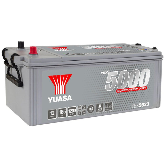 723GM YUASA CARGO DEEP CYCLE GM BATTERY 12V 185AH YBX5623-Powerland