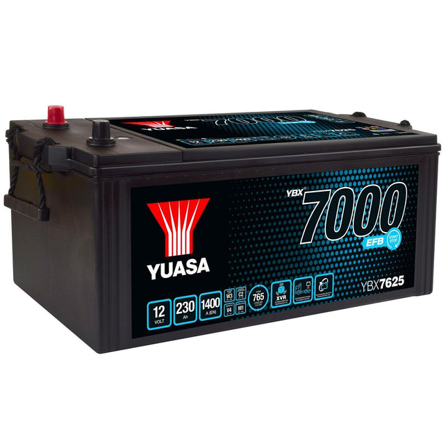 732GM YUASA CARGO DEEP CYCLE GM BATTERY 12V 230AH YBX7625-Powerland