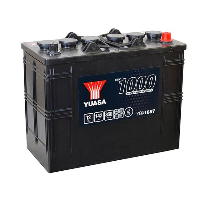 YBX1657 YUASA SUPER HEAVY DUTY BATTERY 12V 142AH-Powerland