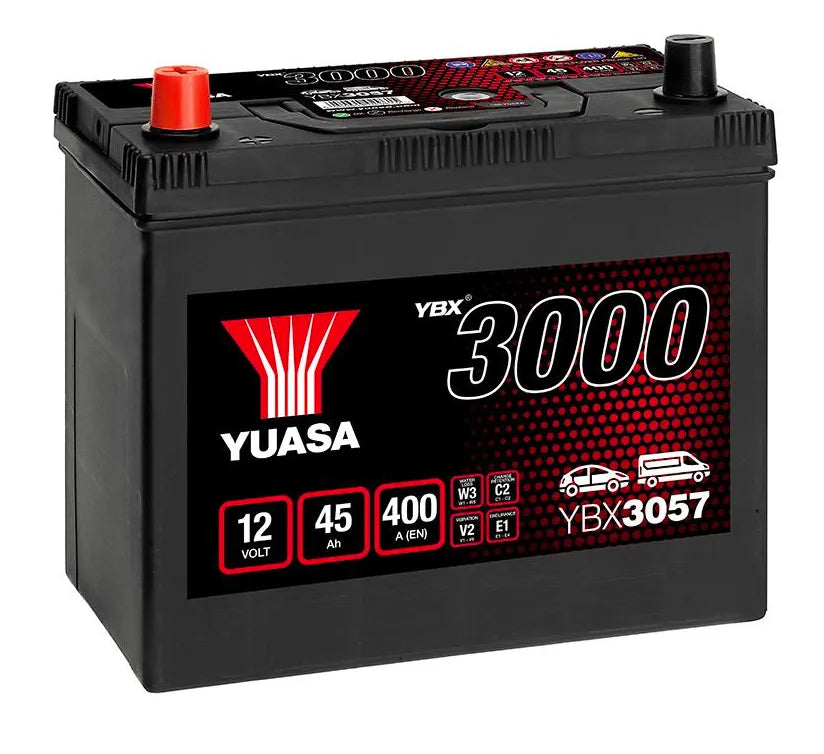 Ybx3057 Yuasa Smf Car Battery 12V 45Ah Battery