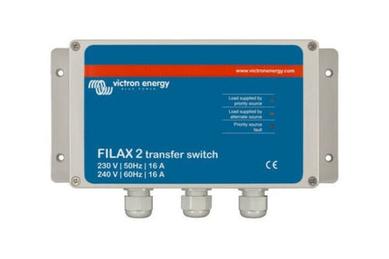 Victron Energy Filax 2 Transfer Switch CE 110V/50Hz-120V/60Hz – SDFI0000110-Powerland