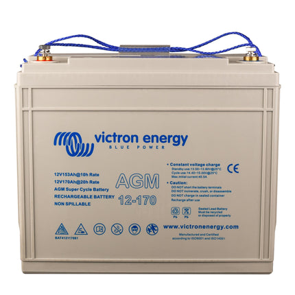 Victron Energy AGM Super Cycle Battery 12V 170Ah (M8) – BAT412117081-Powerland