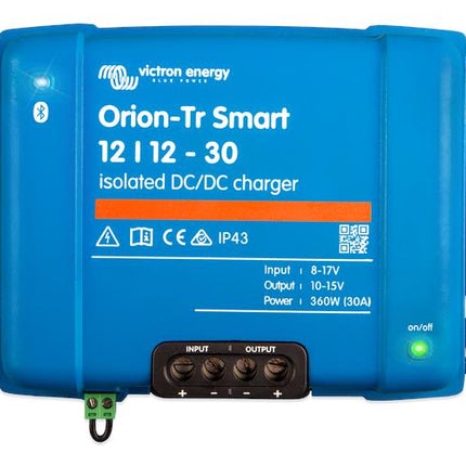 Victron Energy Orion-Tr Smart 12/12-30A (360W) Isolated DC-DC Charger – ORI121236120-Powerland