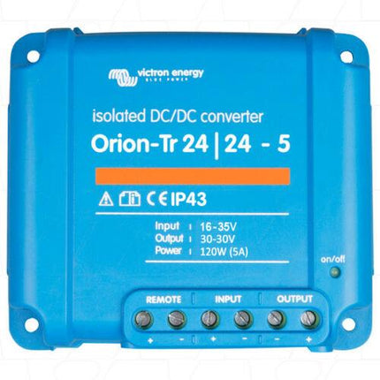 Victron Energy Orion-Tr 24/24-5A (120W) Isolated DC-DC Converter – ORI242410110R-Powerland