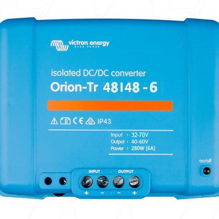 Victron Energy Orion-Tr 48/48-6A (280W) Isolated DC-DC Converter – ORI484828110-Powerland