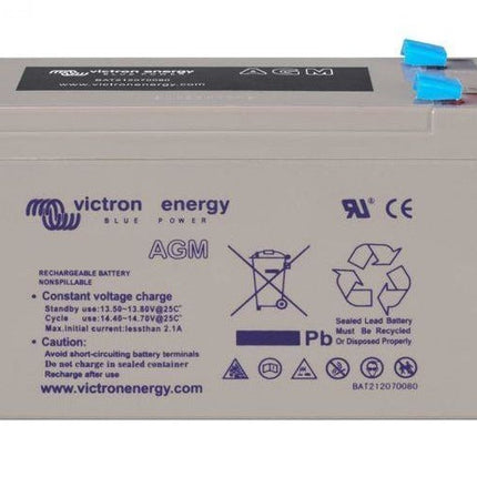 Victron Energy AGM Super Cycle Battery 12V 15Ah (Faston-tab 6.3×0.8mm) – BAT412015080-Powerland