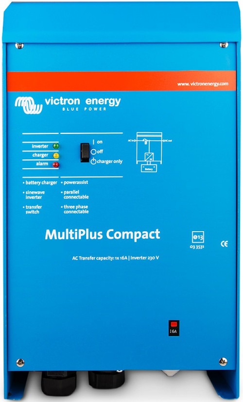 Victron Energy MultiPlus Inverter 2000 Watt 24 Volt & 50 Amp