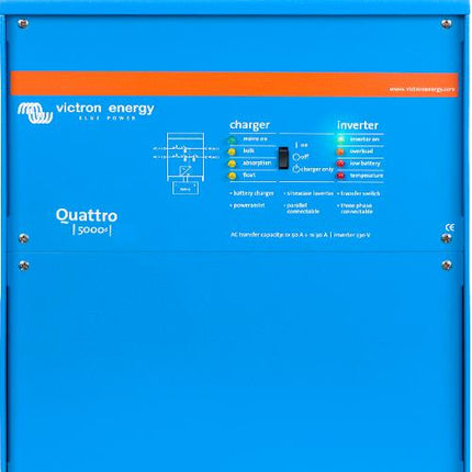 Victron Energy Quattro 12/5000/220-100/100 VE.Bus – QUA125020000-Powerland