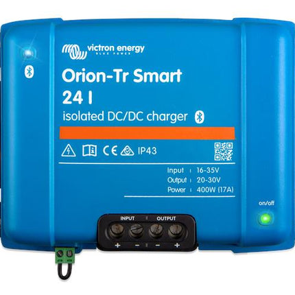 Victron Energy Orion-Tr Smart 24/12-20A (240W) Isolated DC-DC Charger – ORI241224120-Powerland