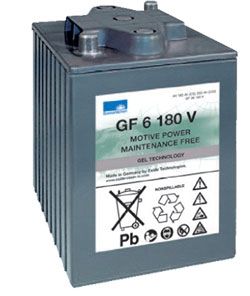 GF06180V SONNENSCHEIN GEL BATTERY (GF 06 180 V) 6V 200AH-Powerland