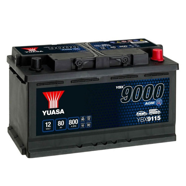 Bosch S5A13 - car battery - 95A/h - 850A - AGM technology - adapted for  vehicles with Start/Stop system - Type 019