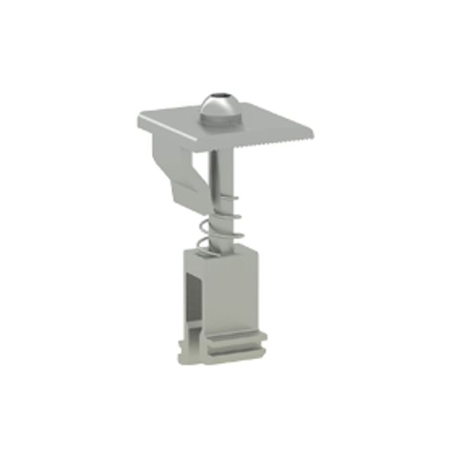 Solar Roof Universal Mid/End Clamp 30-46mm Silver-Powerland