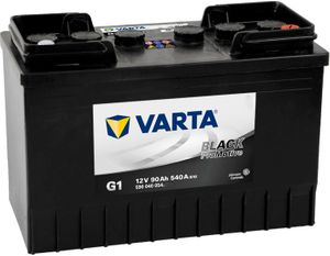 Varta G1 Promotive black Battery 12V 90Ah 540CCA (EN) (643/645) 590040054-Powerland