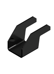 IN ROOF - SINGLE END CLAMP V2023 - H16 - STEEL - BLACK-Powerland