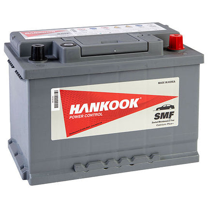 096 Hankook MF57412 Starter Car Battery 12V 74AH CCA (EN) 680A-Powerland