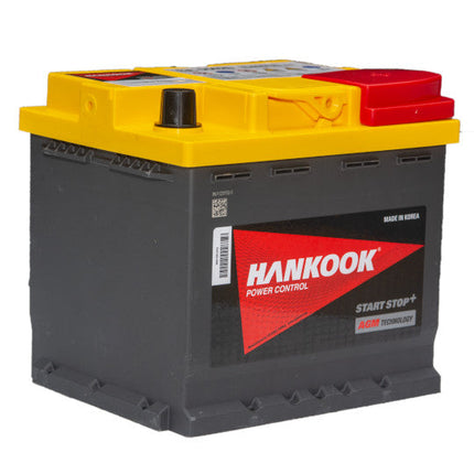 Hankook SA55020 AGM Starter Battery Type 063H 12V 50Ah CCA (EN) 540A-Powerland
