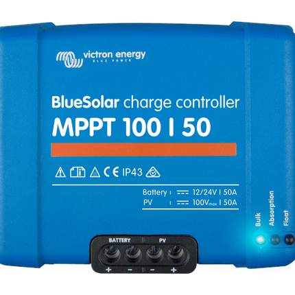 Victron Energy BlueSolar MPPT 100/50 – SCC020050200-Powerland