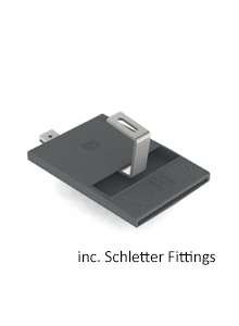 Eric Tile C roof hook with Schletter fittings-Powerland
