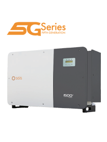Solis 255kW 5G 3 Phase 14 MPPT High Voltage with DC-Powerland