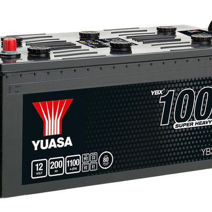 Yuasa YBX1624 12V 200Ah 1100A Super Heavy Duty Commercial Vehicle Battery-Powerland