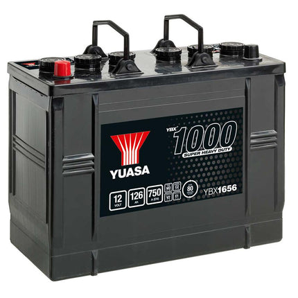 Yuasa YBX1656 12V 126Ah 750A Super Heavy Duty Commercial Vehicle Battery-Powerland