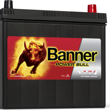 Banner (P4523) Power Bull Car Battery 12v 45Ah 390A (044 / 053)-Powerland