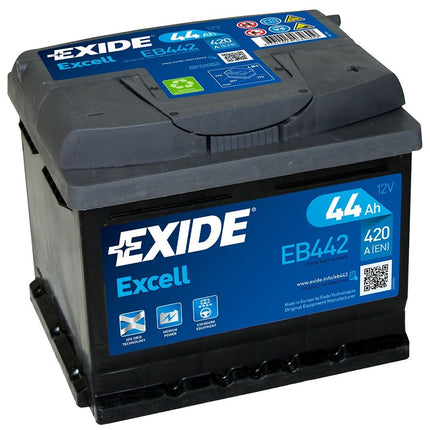 EB442 EXIDE EXCELL CAR BATTERY 063SE 12V 44Ah CCA (EN) 420-Powerland
