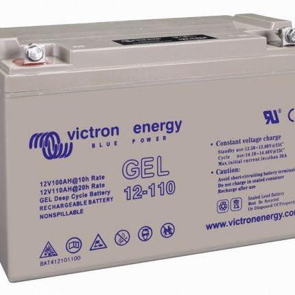 Victron Energy 12V/110Ah Gel Deep Cycle Battery - BAT412101104-Powerland