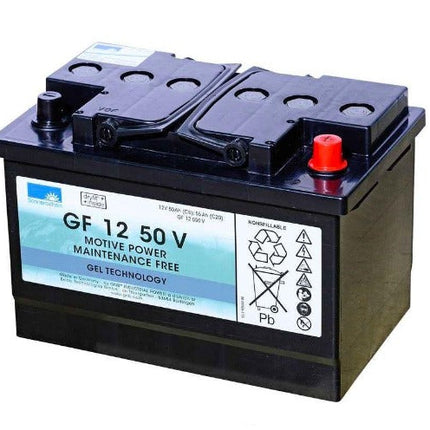 GF12050V SONNENSCHEIN GEL BATTERY (GF1250V / GF 12 50 V) 12V 55AH-Powerland