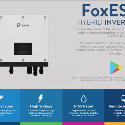 Fox H1 5.0kW Hybrid Inverter-Powerland