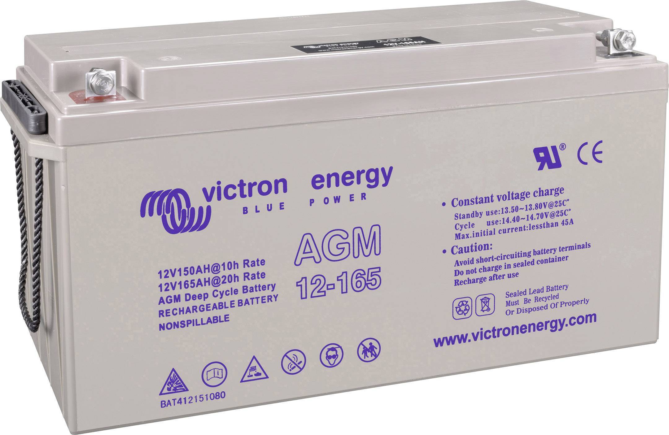 Batterie VLRA 60Ah 12V Gel Victron Energy
