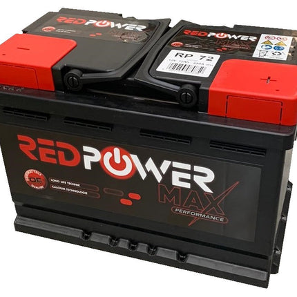 Banner Type 096 Red Power Max Premium Car Battery 12V 72AH CCA (EN) 650A RP72-Powerland