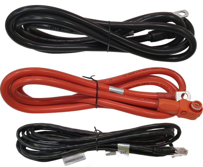 Battery to Battery Cable Pack Short for Sunsynk BYD 5.32kw - Powerland Renewable Energy