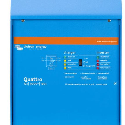 Victron Energy – Quattro 48/5000/70-100/100 230V VE.Bus – QUA485021010-Powerland