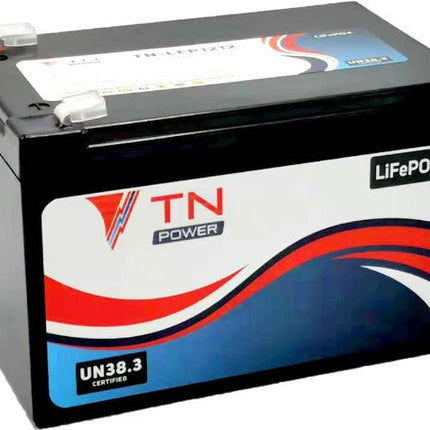 TN Power Lithium 12V 12Ah Leisure Battery LiFePO4 TN-LFP 12.8V 12AH-Powerland