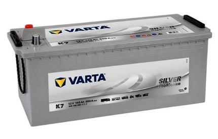 Varta K7 Promotive Silver Battery 12V 145Ah 800CCA (EN) (627/637SHD) 645400080-Powerland