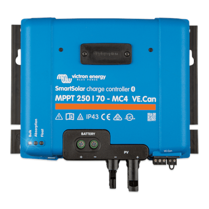 Victron Energy SmartSolar MPPT 250V 70A MC4 VE.Can – SCC125070521-Powerland