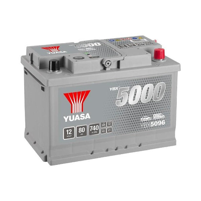 12 Volt 80Ah 800 Amp AGM Car Battery, 12V 800 Stop Start Battery 115  Battery